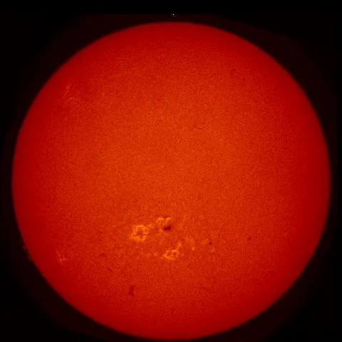 Image of Sun's chromosphere