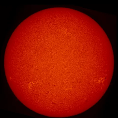 Image of Sun's chromosphere