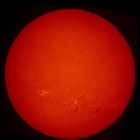 Image of Sun's chromosphere