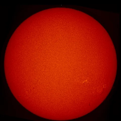 Image of Sun's chromosphere