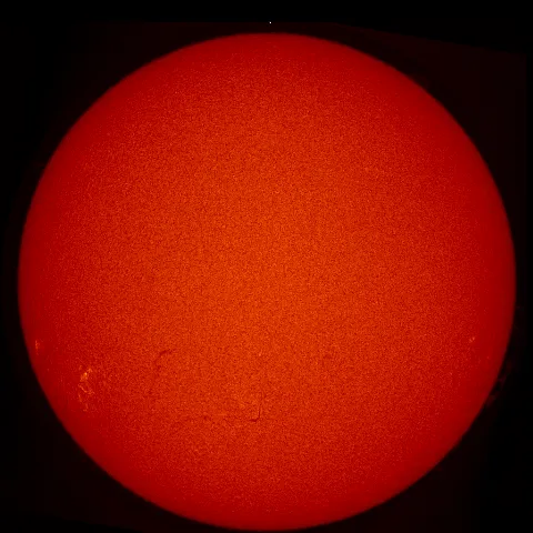 Image of Sun's chromosphere