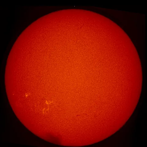 Image of Sun's chromosphere