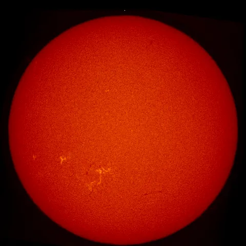 Image of Sun's chromosphere