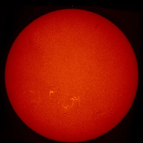 Image of Sun's chromosphere