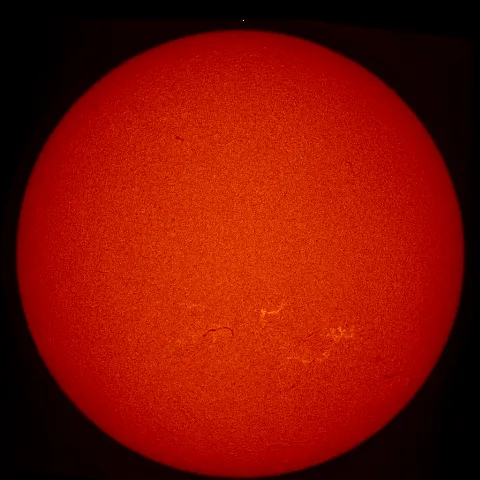 Image of Sun's chromosphere