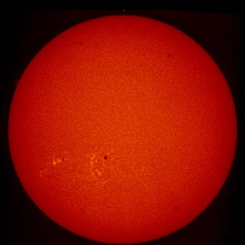 Image of Sun's chromosphere