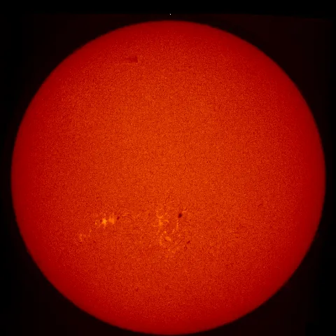 Image of Sun's chromosphere