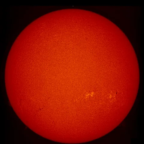 Image of Sun's chromosphere