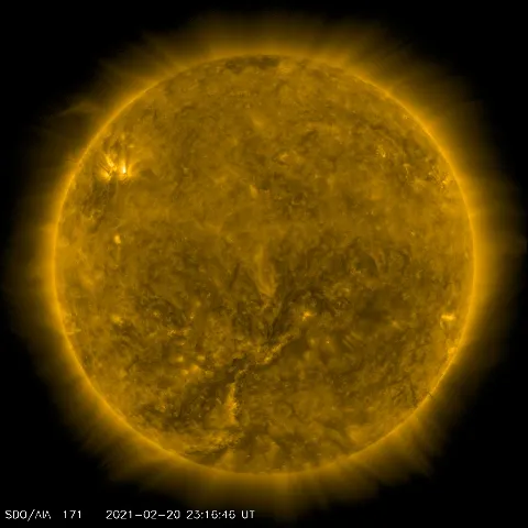 Image of Sun's corona