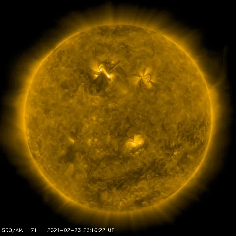 Image of Sun's corona