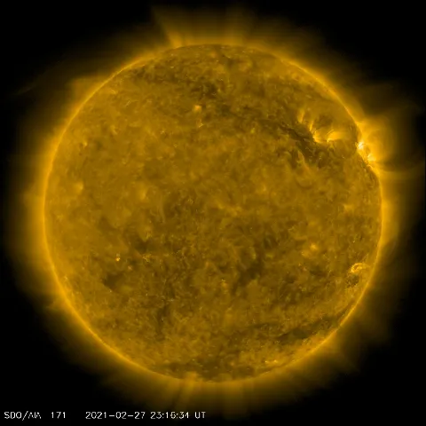 Image of Sun's corona