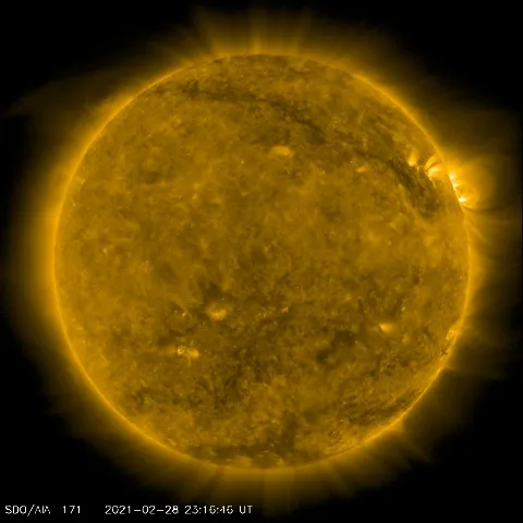 Image of Sun's corona