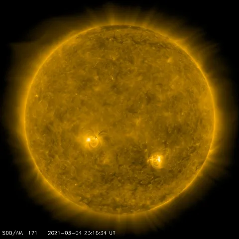 Image of Sun's corona