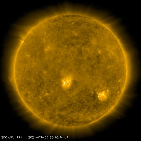 Image of Sun's corona