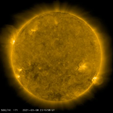 Image of Sun's corona