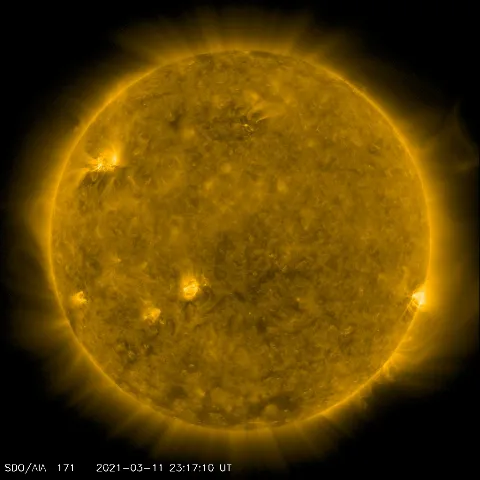 Image of Sun's corona