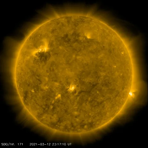 Image of Sun's corona