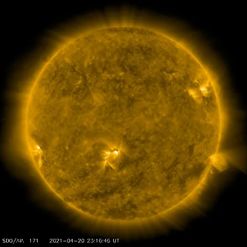 Image of Sun's corona