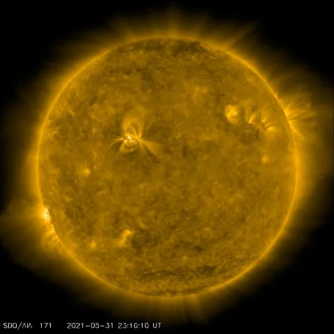 Image of Sun's corona