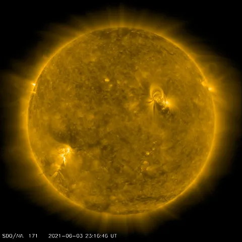 Image of Sun's corona