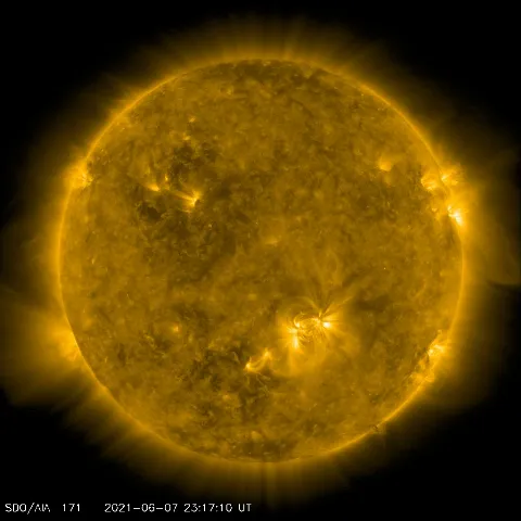 Image of Sun's corona