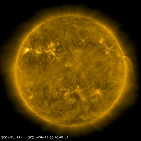 Image of Sun's corona