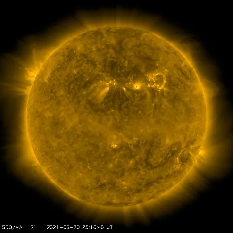 Image of Sun's corona