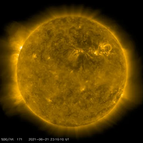 Image of Sun's corona