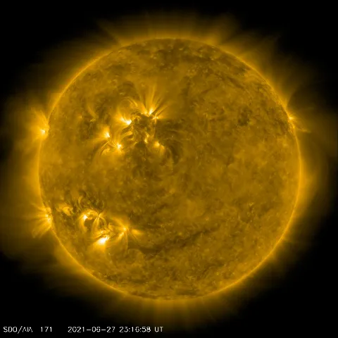 Image of Sun's corona