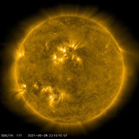 Image of Sun's corona