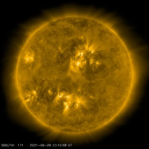 Image of Sun's corona