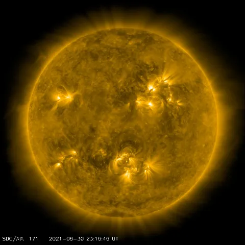 Image of Sun's corona