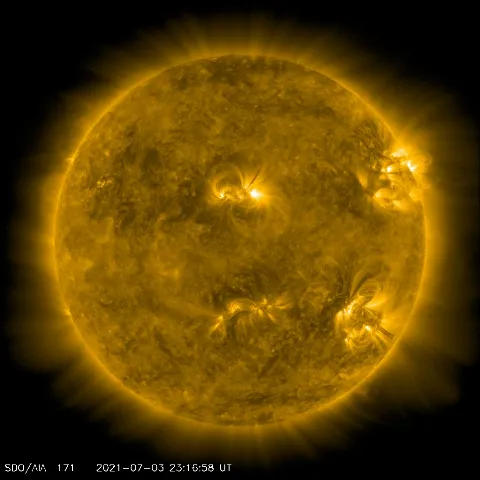 Image of Sun's corona