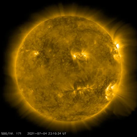 Image of Sun's corona