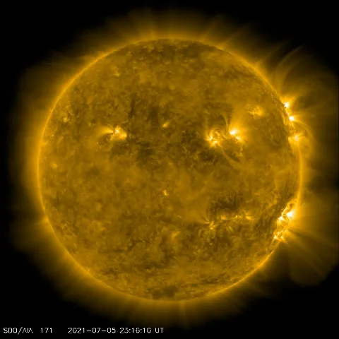 Image of Sun's corona