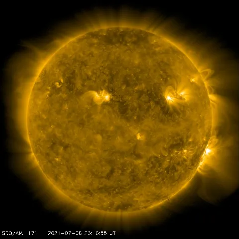 Image of Sun's corona