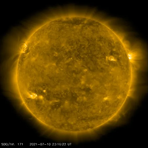 Image of Sun's corona