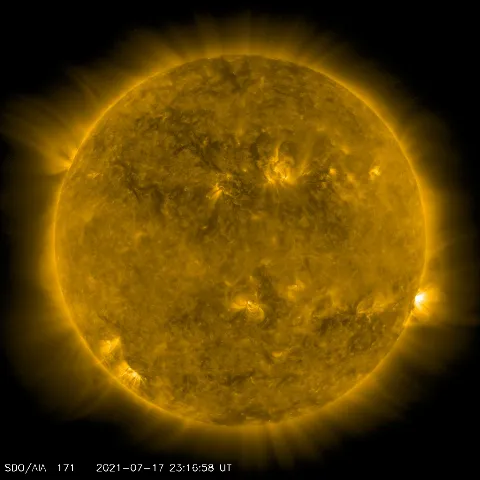 Image of Sun's corona