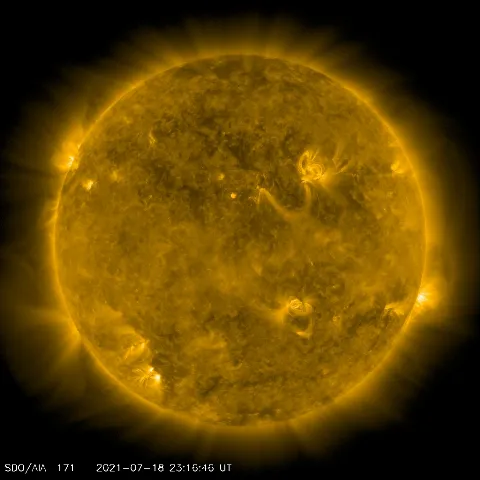 Image of Sun's corona