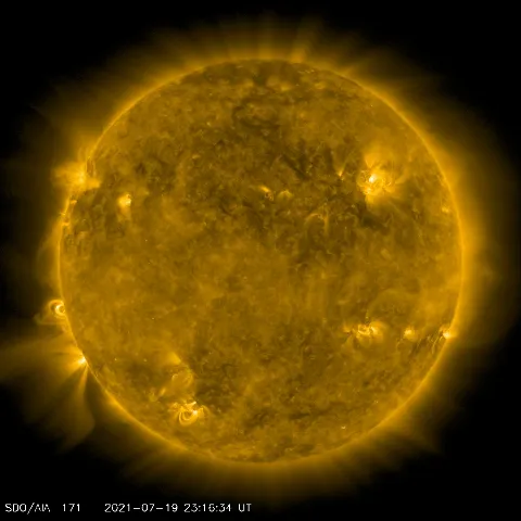 Image of Sun's corona