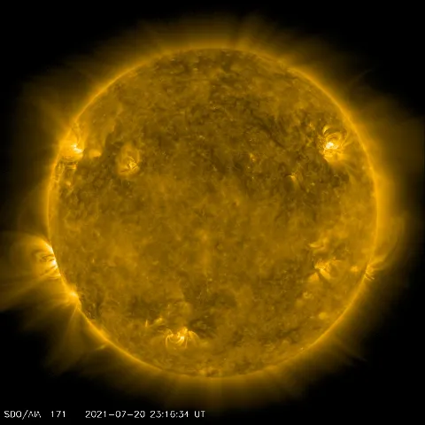 Image of Sun's corona