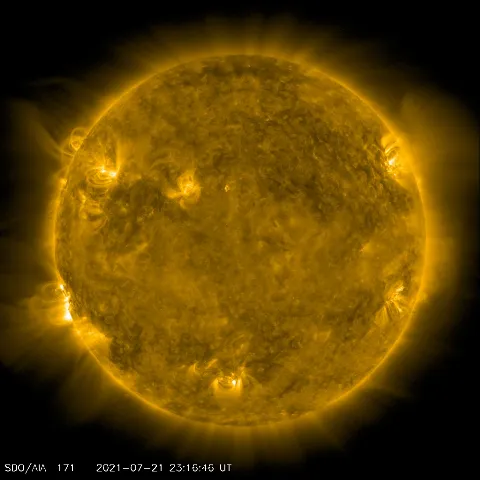 Image of Sun's corona