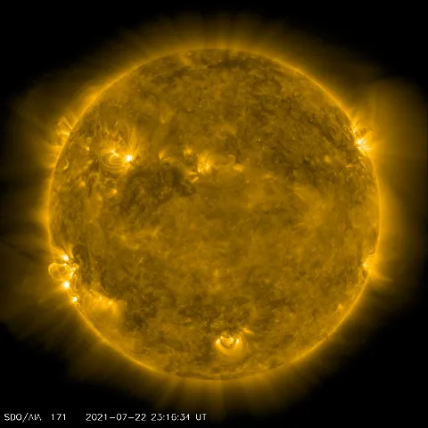 Image of Sun's corona