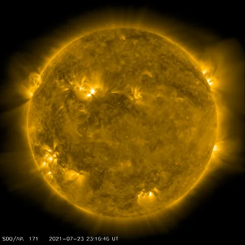 Image of Sun's corona