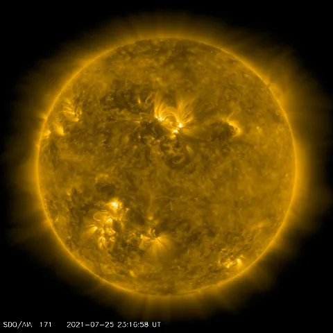 Image of Sun's corona