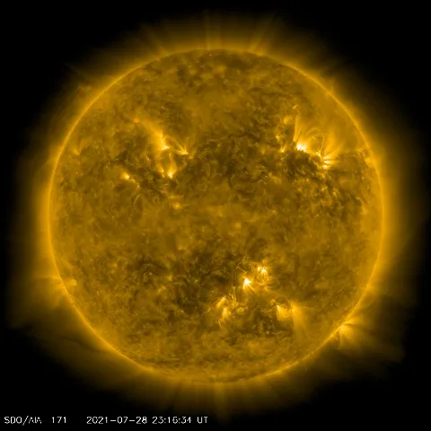 Image of Sun's corona