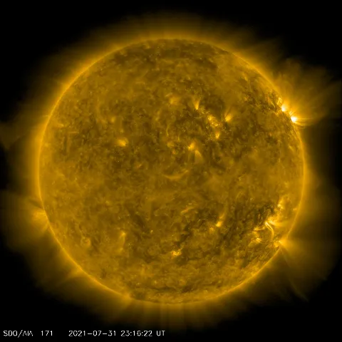 Image of Sun's corona