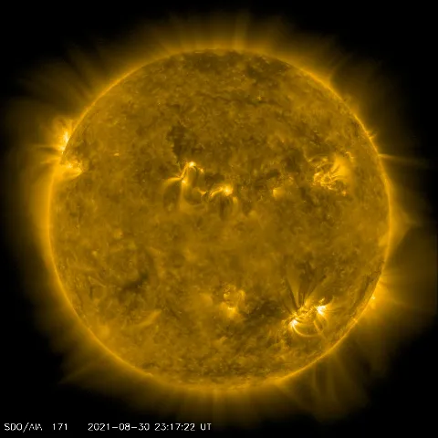 Image of Sun's corona