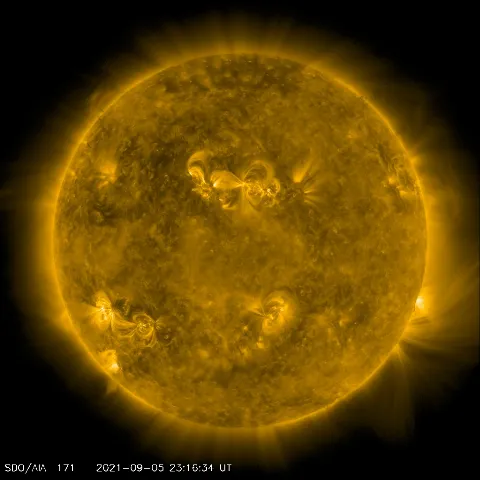 Image of Sun's corona