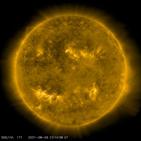 Image of Sun's corona